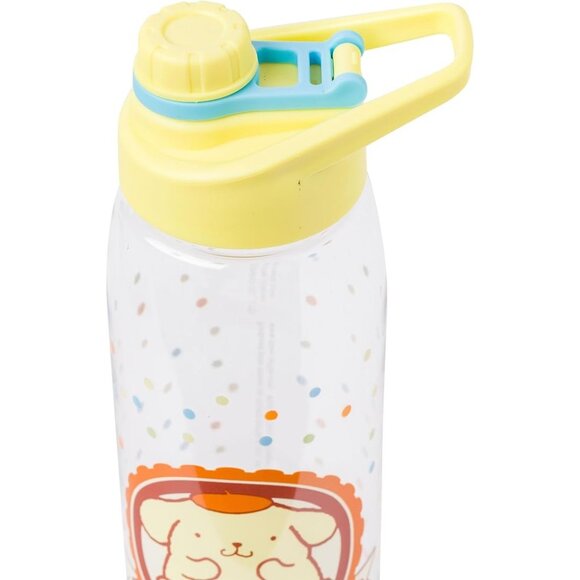 Sanrio Hello Kitty and Friends Pompompurin Dots Water Bottle with Screw-On Lid, - Picture 5 of 5